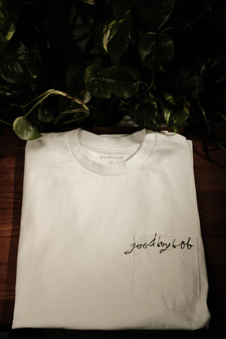 Goodboybob Handwritten Pocket Tee